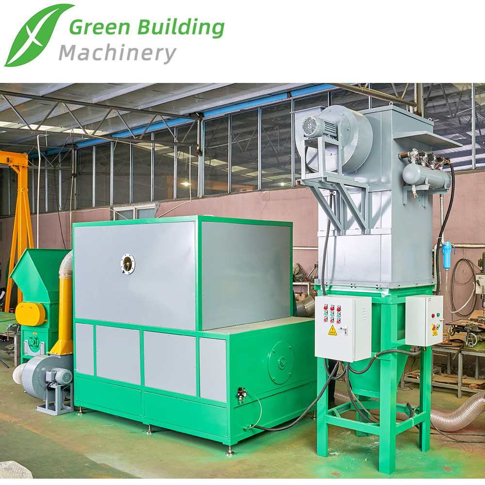 Eco-Friendly EPS Foam Recycling Crusher with Advanced Dedusting System
