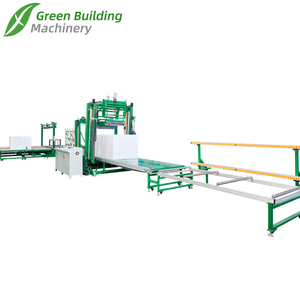 Fully automatic continuous foam cutting machine with vibration cutting and automatic wire setting